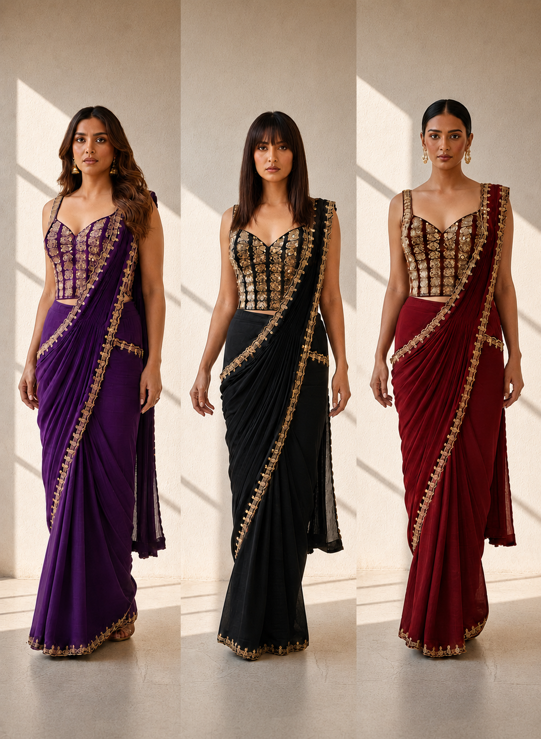 Vasundhara Embroidered Saree